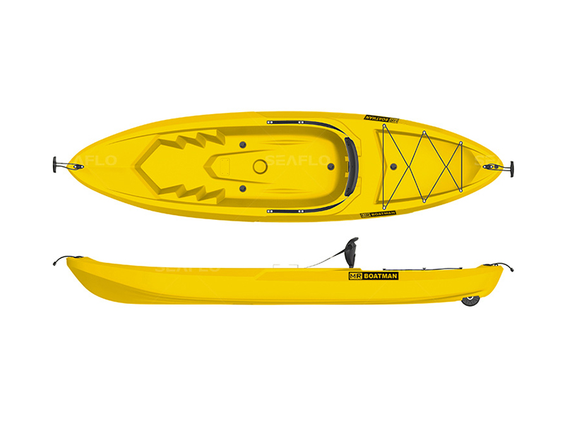 Blow molded kayaks